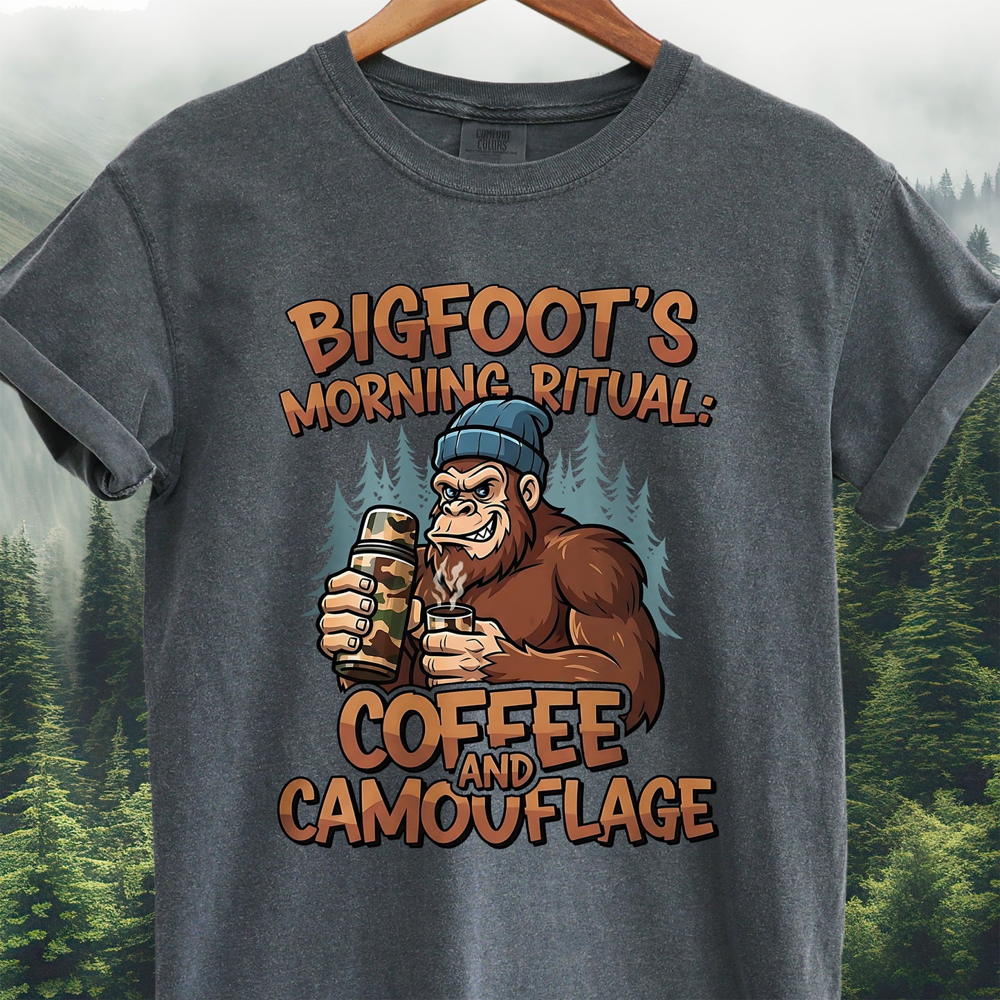 Bigfoot's Morning Ritual
