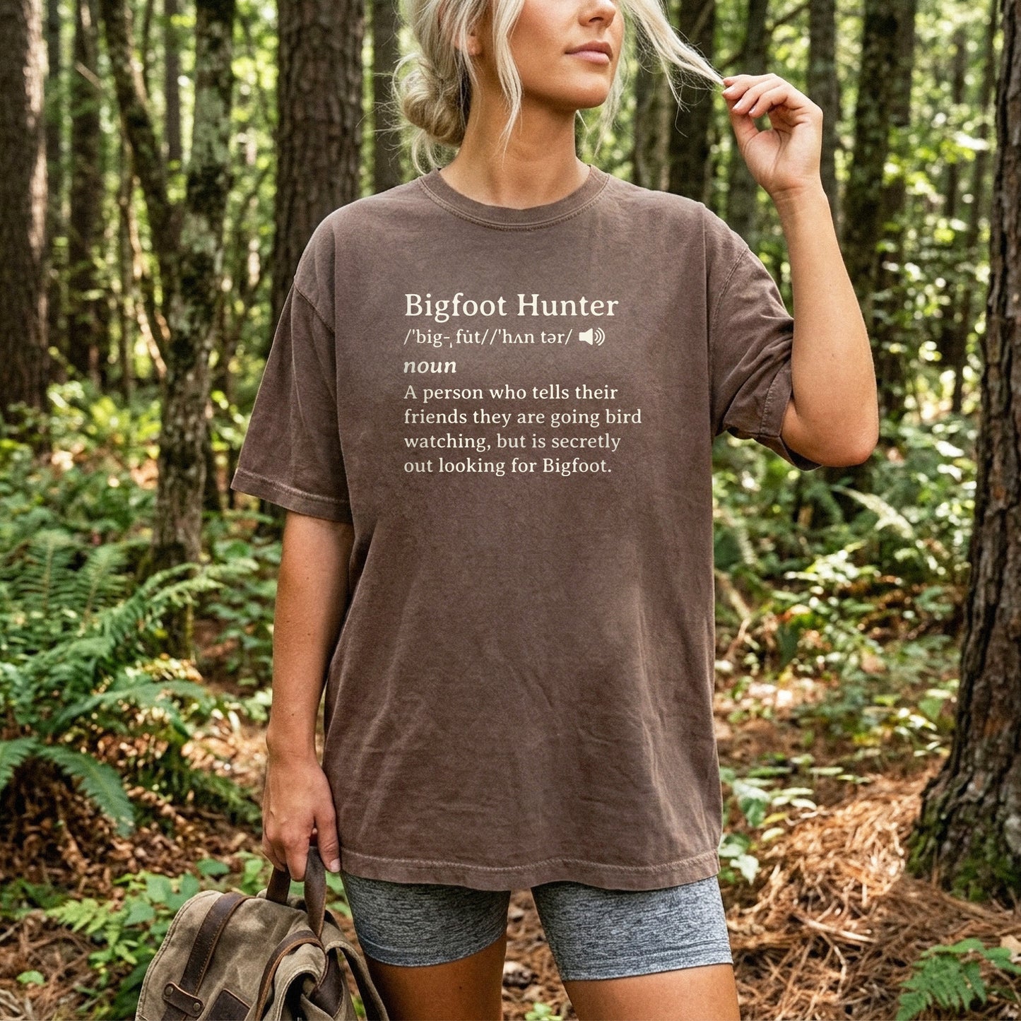 Bigfoot Hunter Definition - Bigfoot Tee