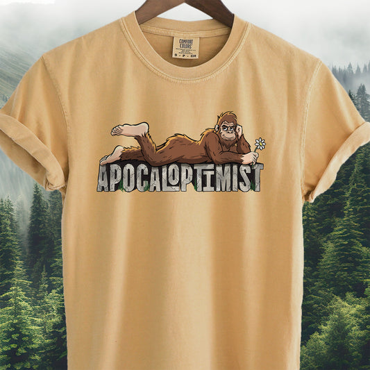 Apocaloptimist Bigfoot T-shirt