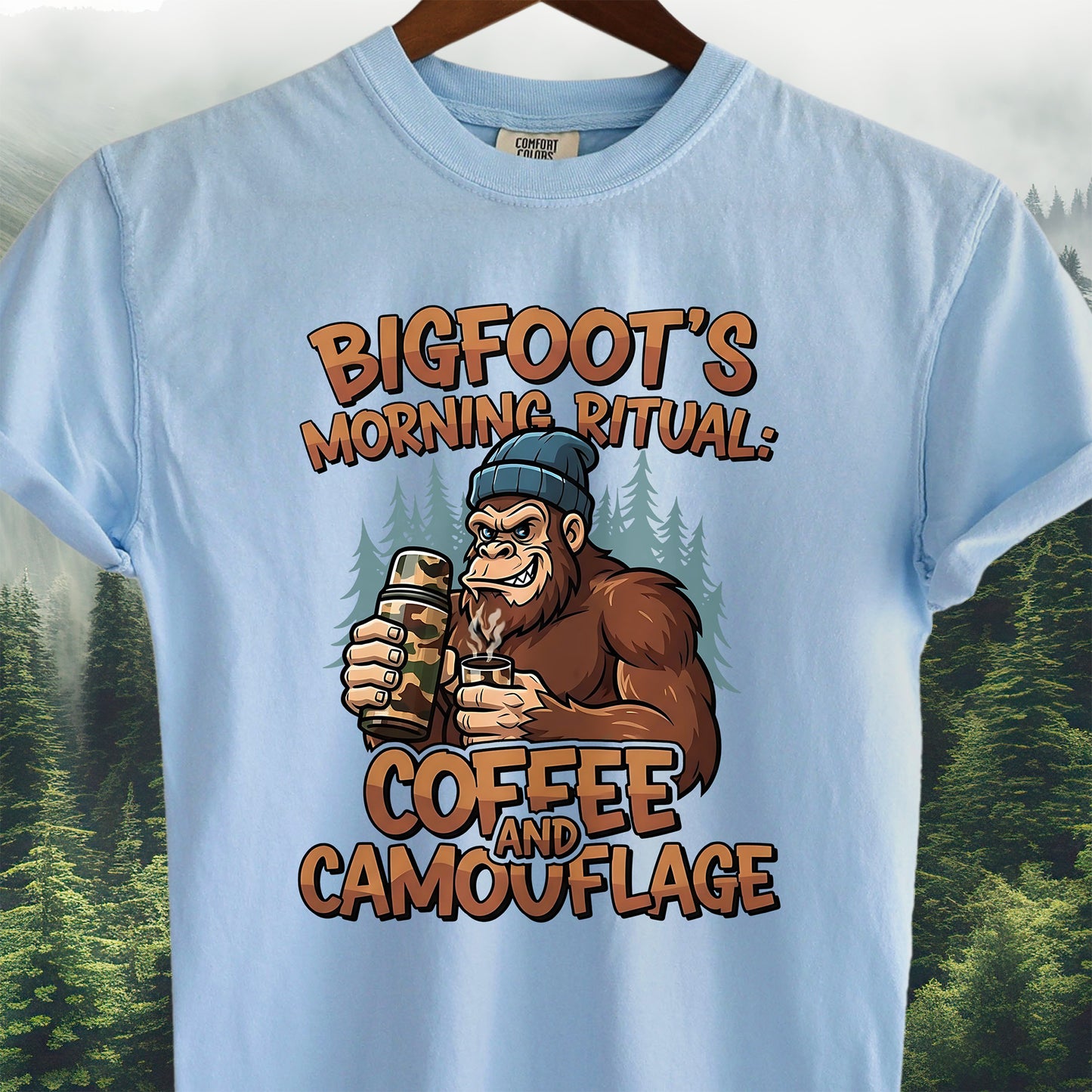 Bigfoot's Morning Ritual