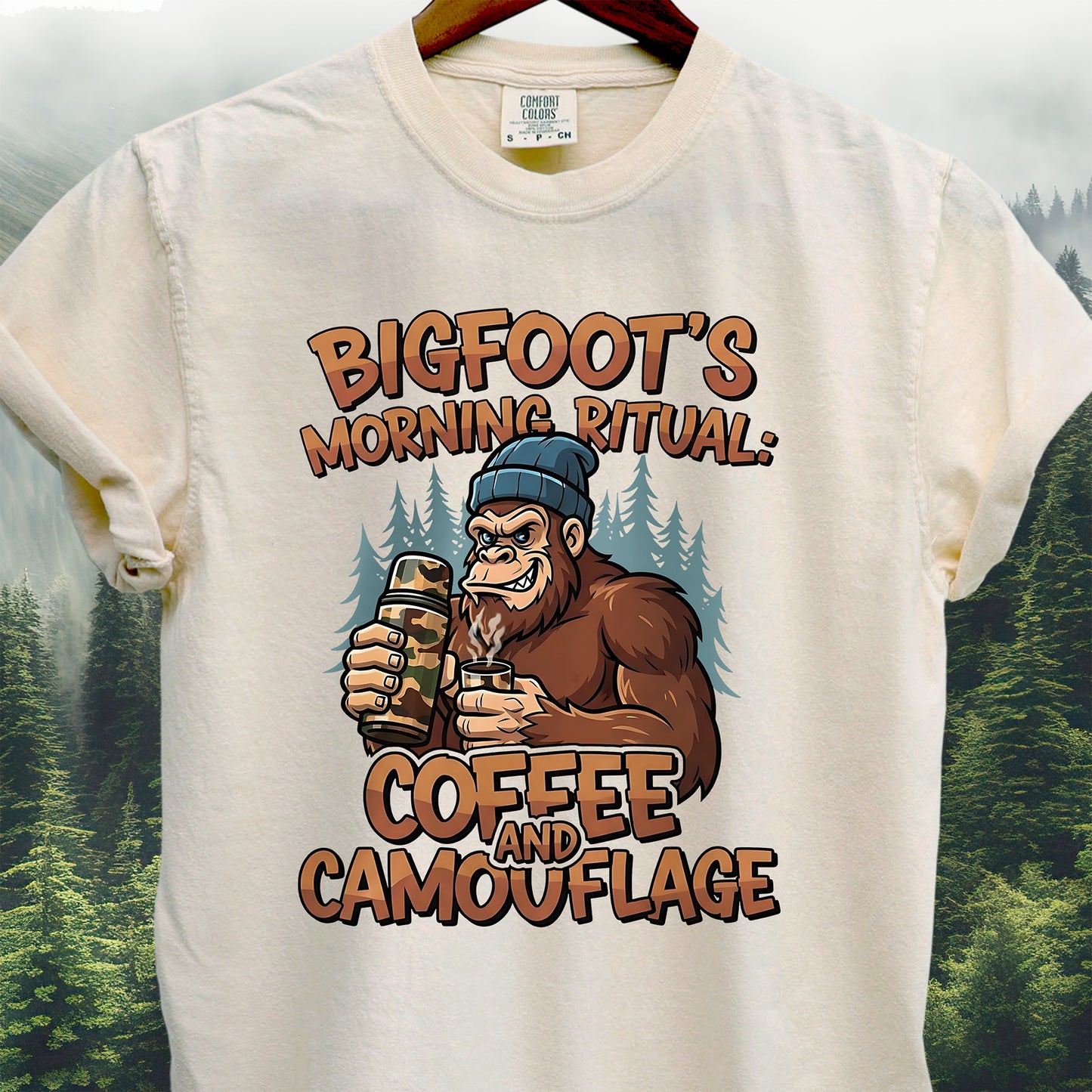 Bigfoot's Morning Ritual