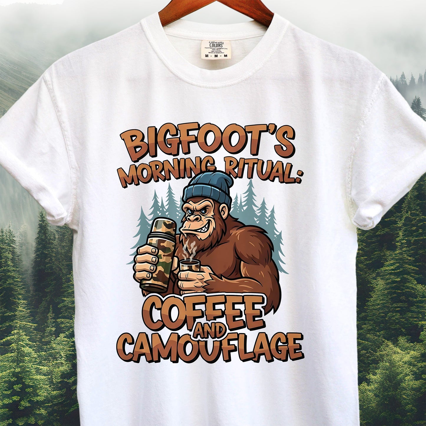 Bigfoot's Morning Ritual