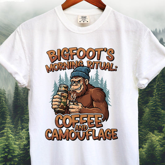 Bigfoot's Morning Ritual