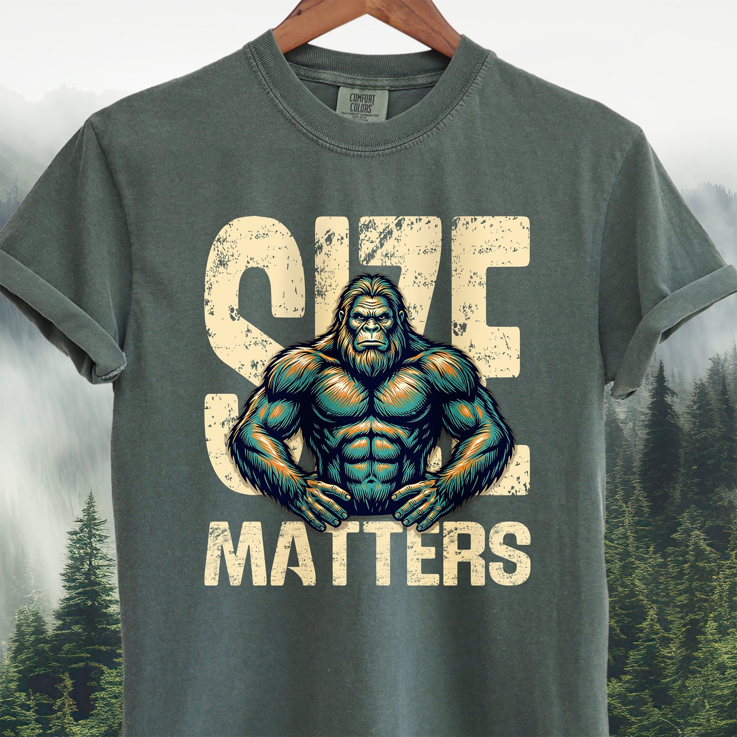 Size Matters Bigfoot T-Shirt