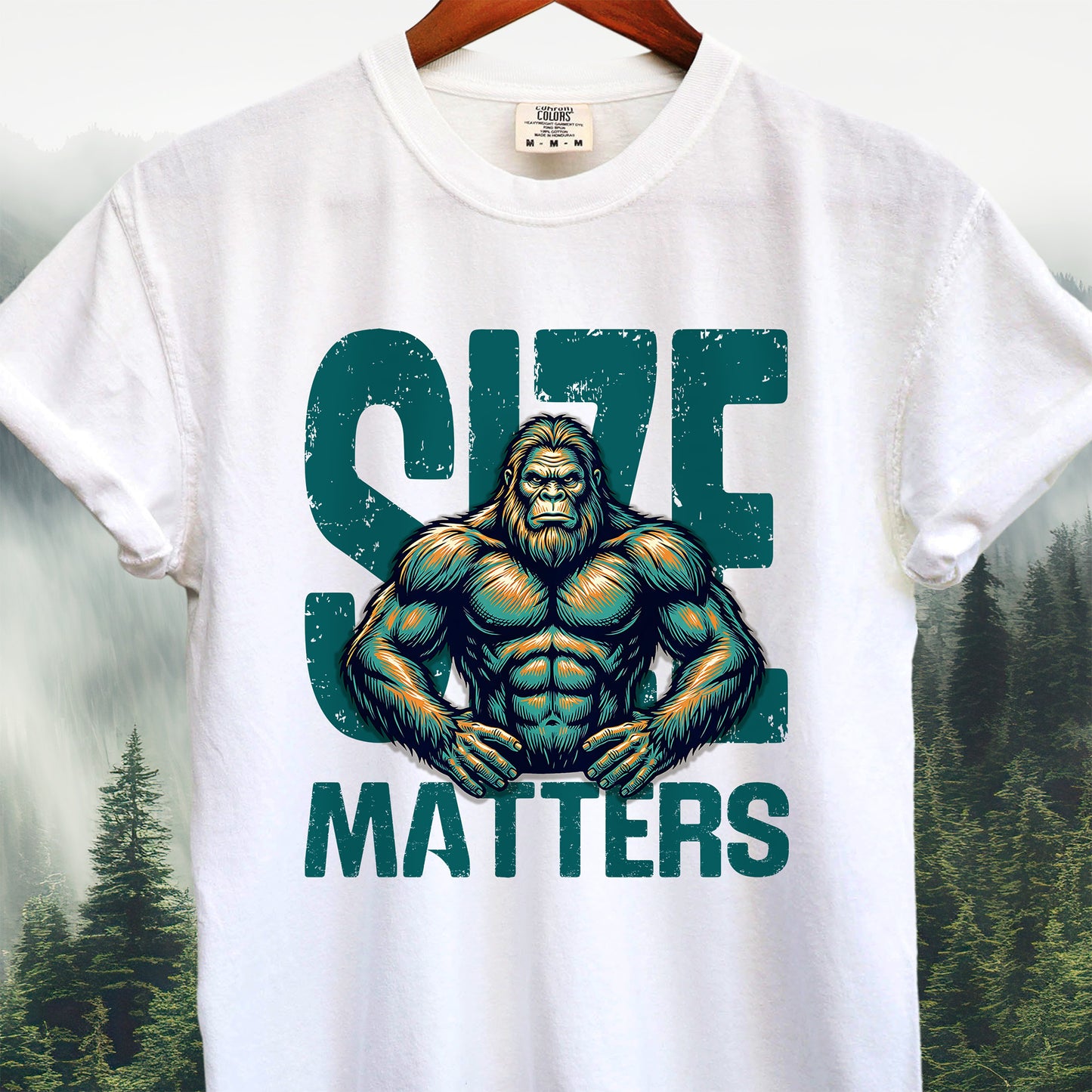Size Matters Bigfoot T-Shirt