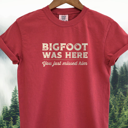 Bigfoot Was Here, You Just Missed Him