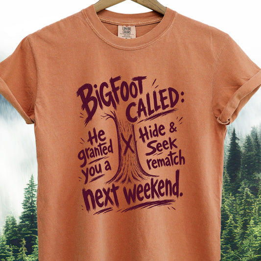 Bigfoot Hide & Seek Rematch — Bigfoot Tee