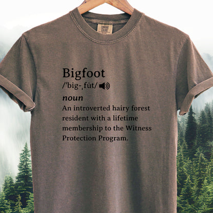 Bigfoot Definition  -  Bigfoot Tee