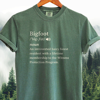 Bigfoot Definition  -  Bigfoot Tee