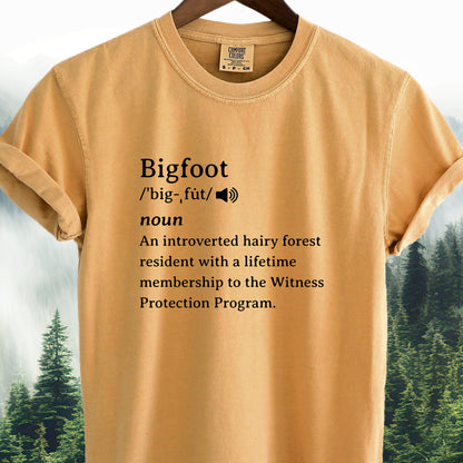 Bigfoot Definition  -  Bigfoot Tee
