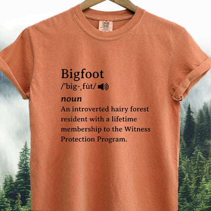 Bigfoot Definition  -  Bigfoot Tee