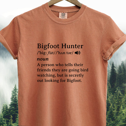 Bigfoot Hunter Definition  -  Bigfoot Tee