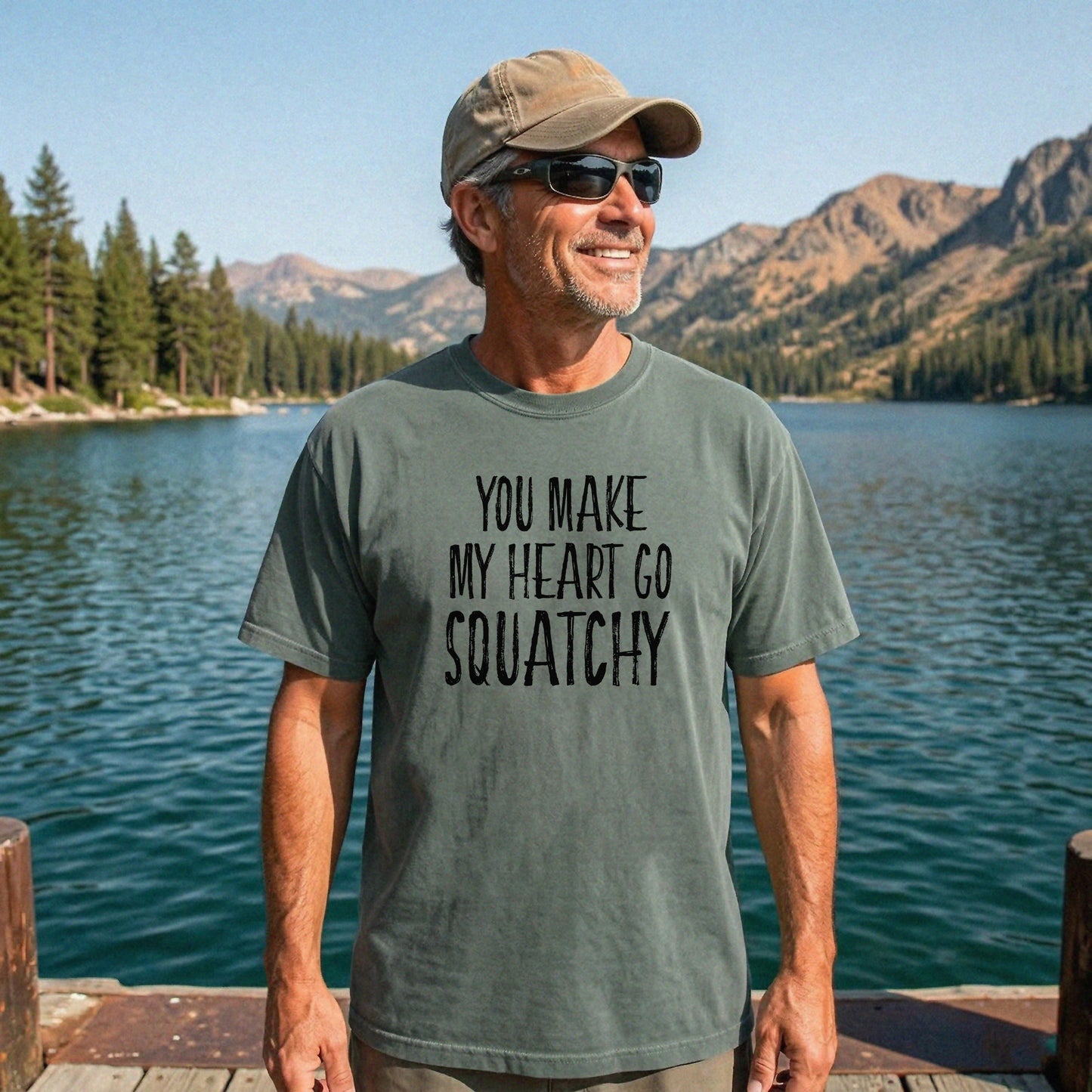 You Make My Heart Go Squatchy Tee