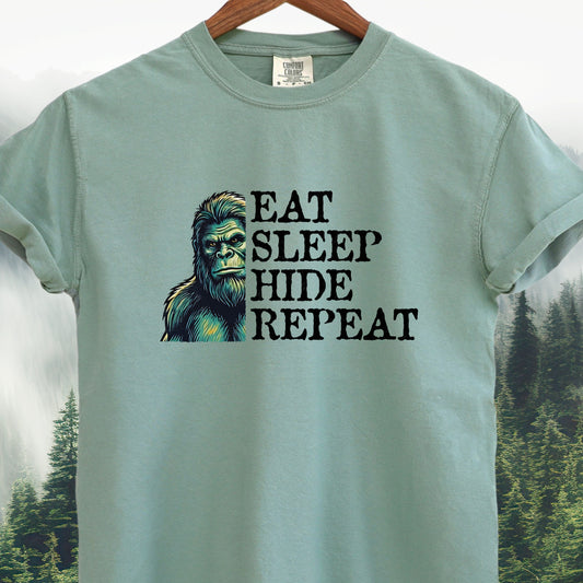 Bigfoot "Eat - Sleep - Hide - Repeat"