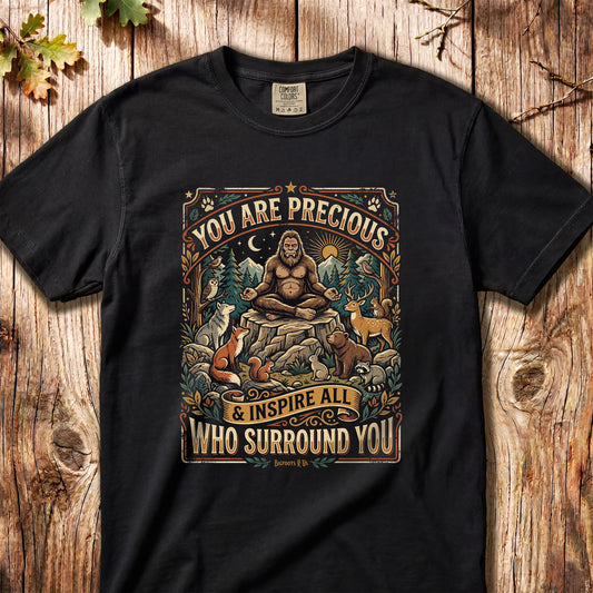 Bigfoot Self-help Affirmation – Retro Bigfoot Tee
