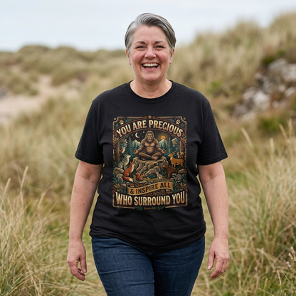 Bigfoot Self-help Affirmation – Retro Bigfoot Tee